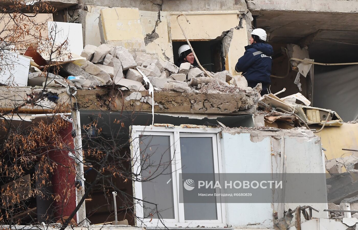 Взрыв в жилом доме в Набережных Челнах