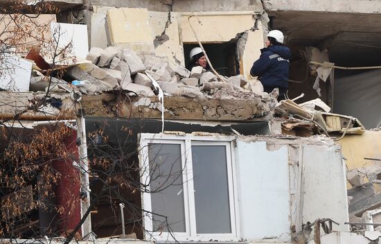 Взрыв в жилом доме в Набережных Челнах