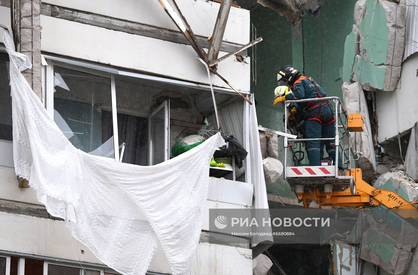 Взрыв в жилом доме в Набережных Челнах