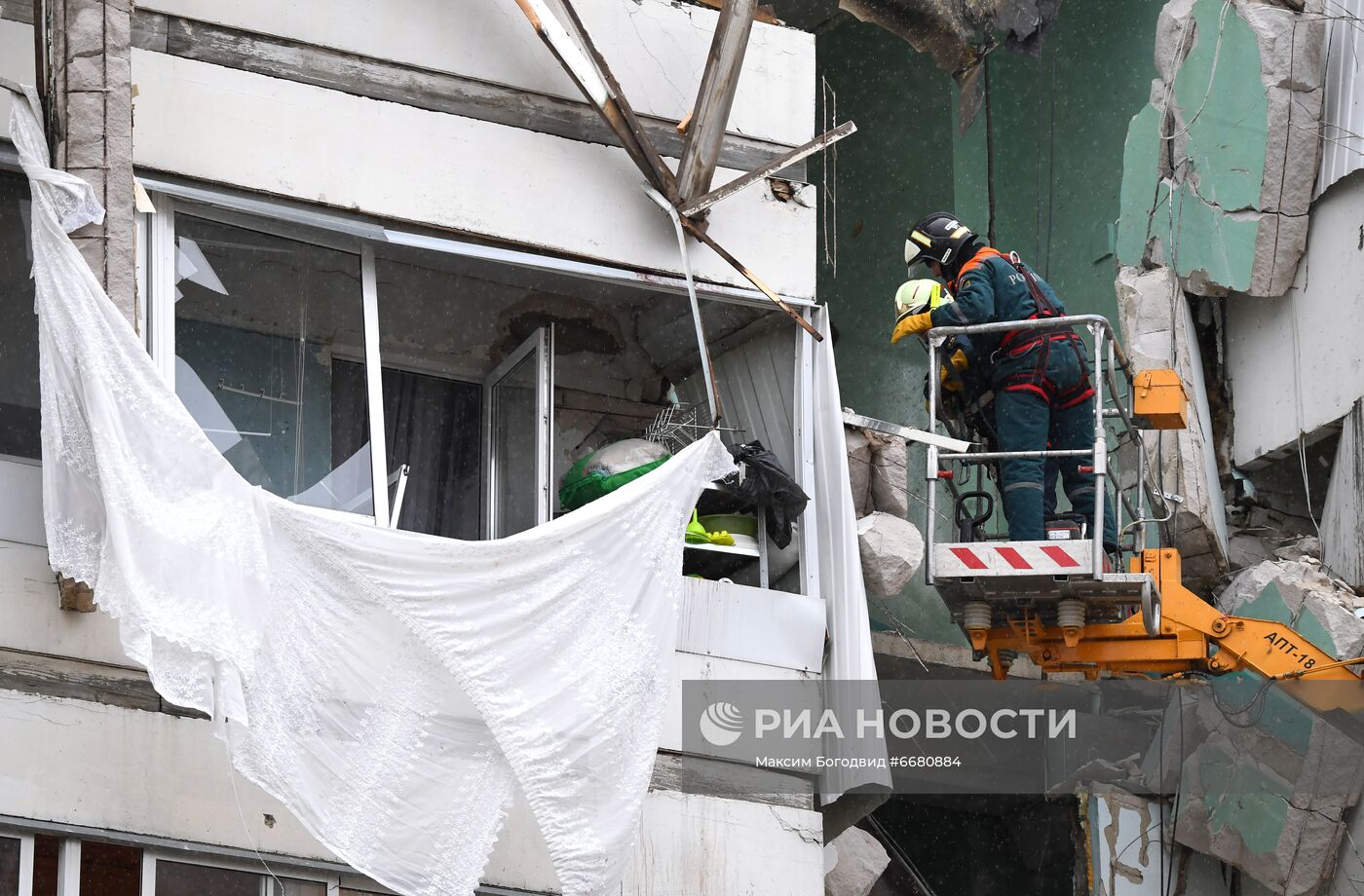 Взрыв в жилом доме в Набережных Челнах