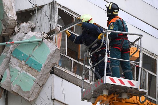 Взрыв в жилом доме в Набережных Челнах