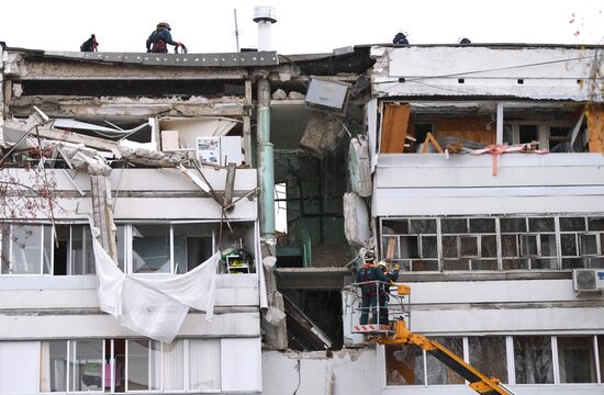 Взрыв в жилом доме в Набережных Челнах