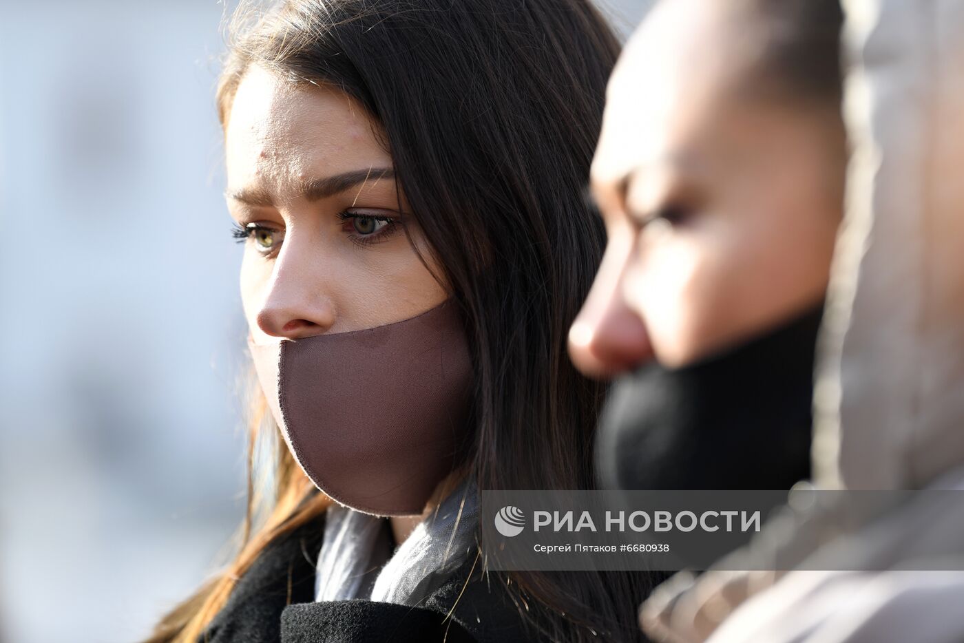 Памятные мероприятия у Театрального центра на Дубровке