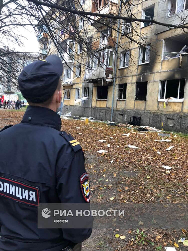 Взрыв в жилом доме в Балтийске