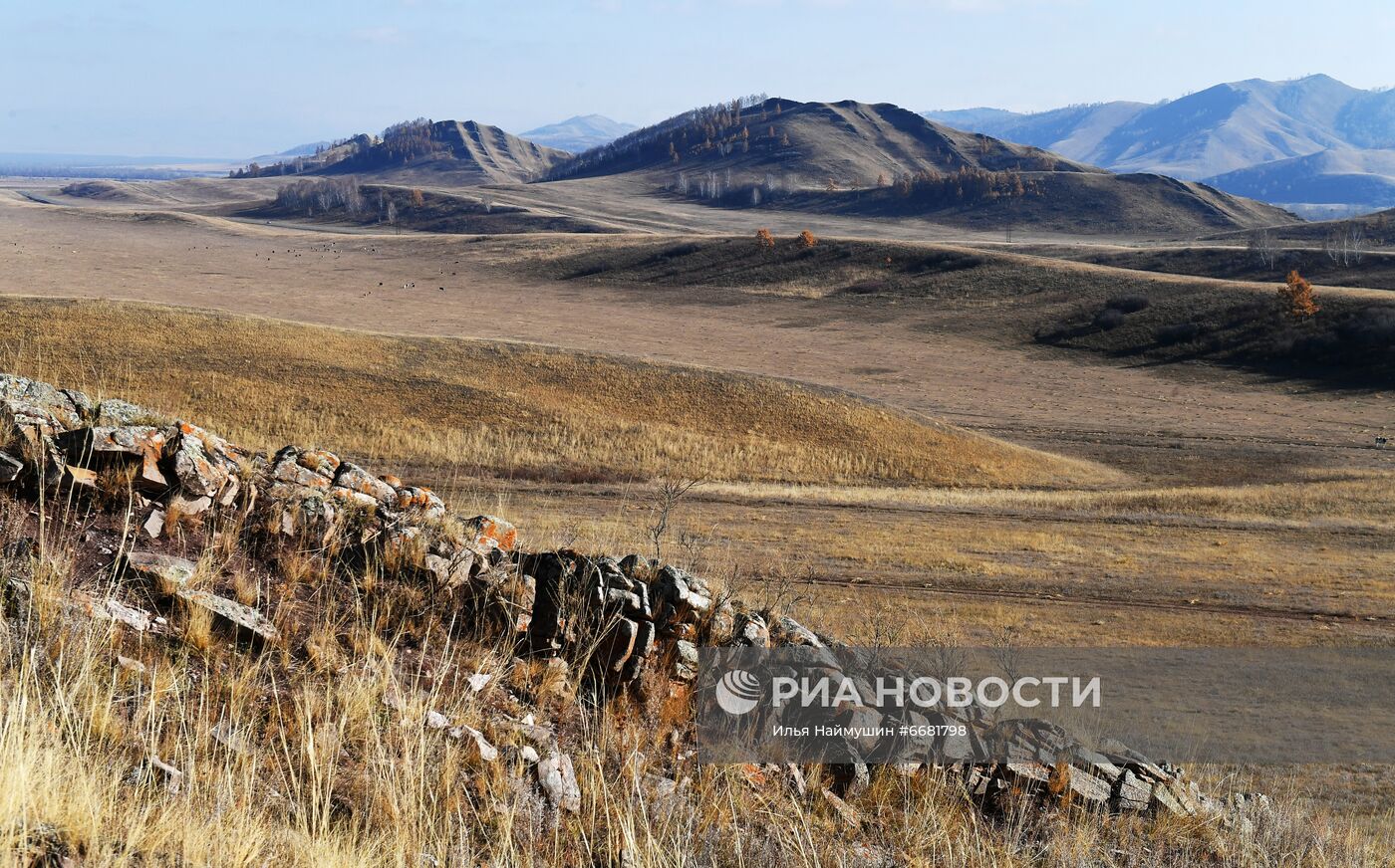 Ландшафты Хакасии