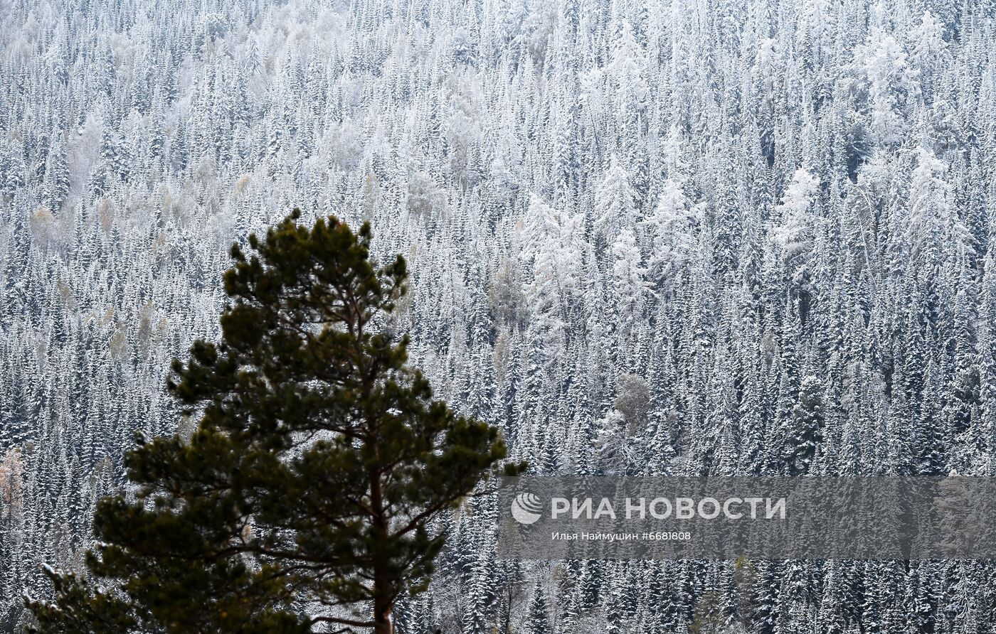 Ландшафты Хакасии