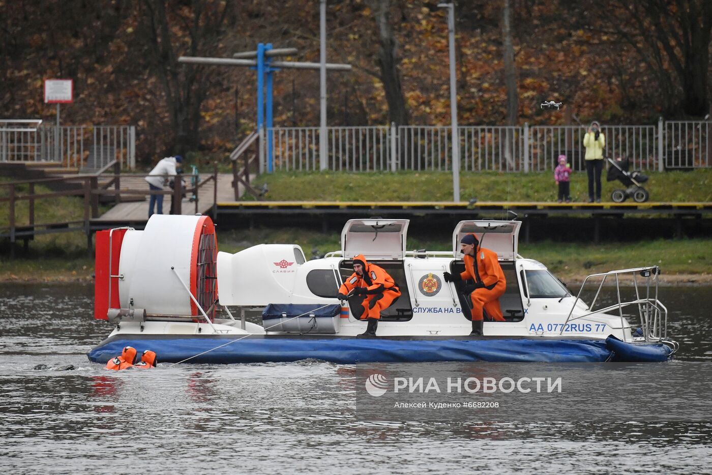 Водные спасатели готовятся к зимнему периоду