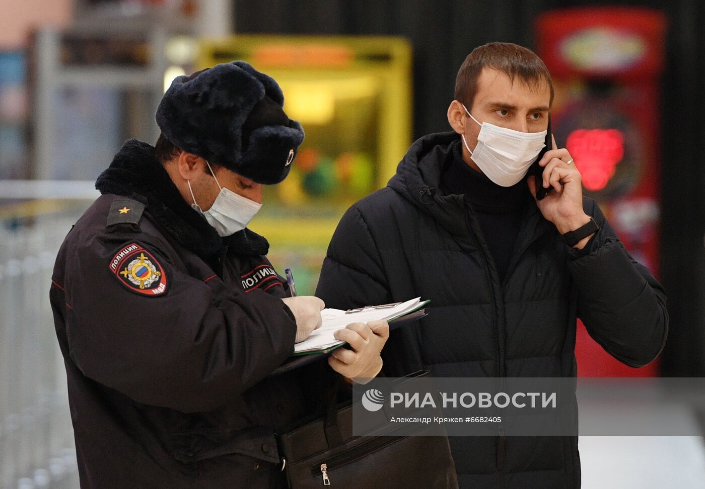 Проверка соблюдения масочного режима в Новосибирске