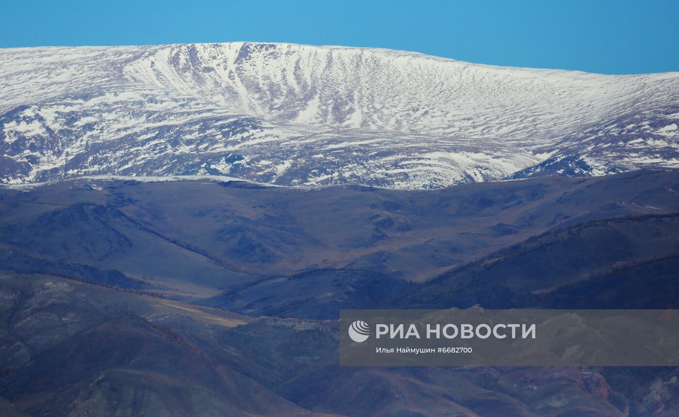 Горные плато Западной Тывы