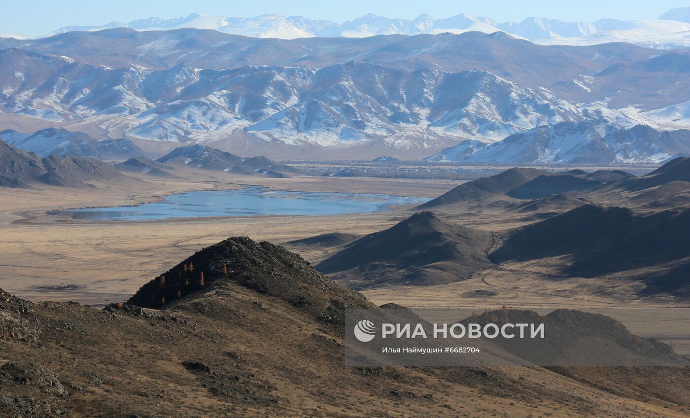 Горные плато Западной Тывы