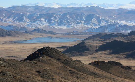Горные плато Западной Тывы