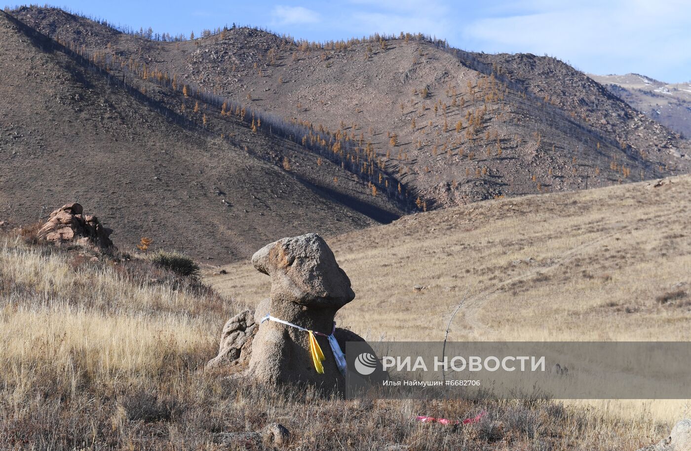 Горные плато Западной Тывы