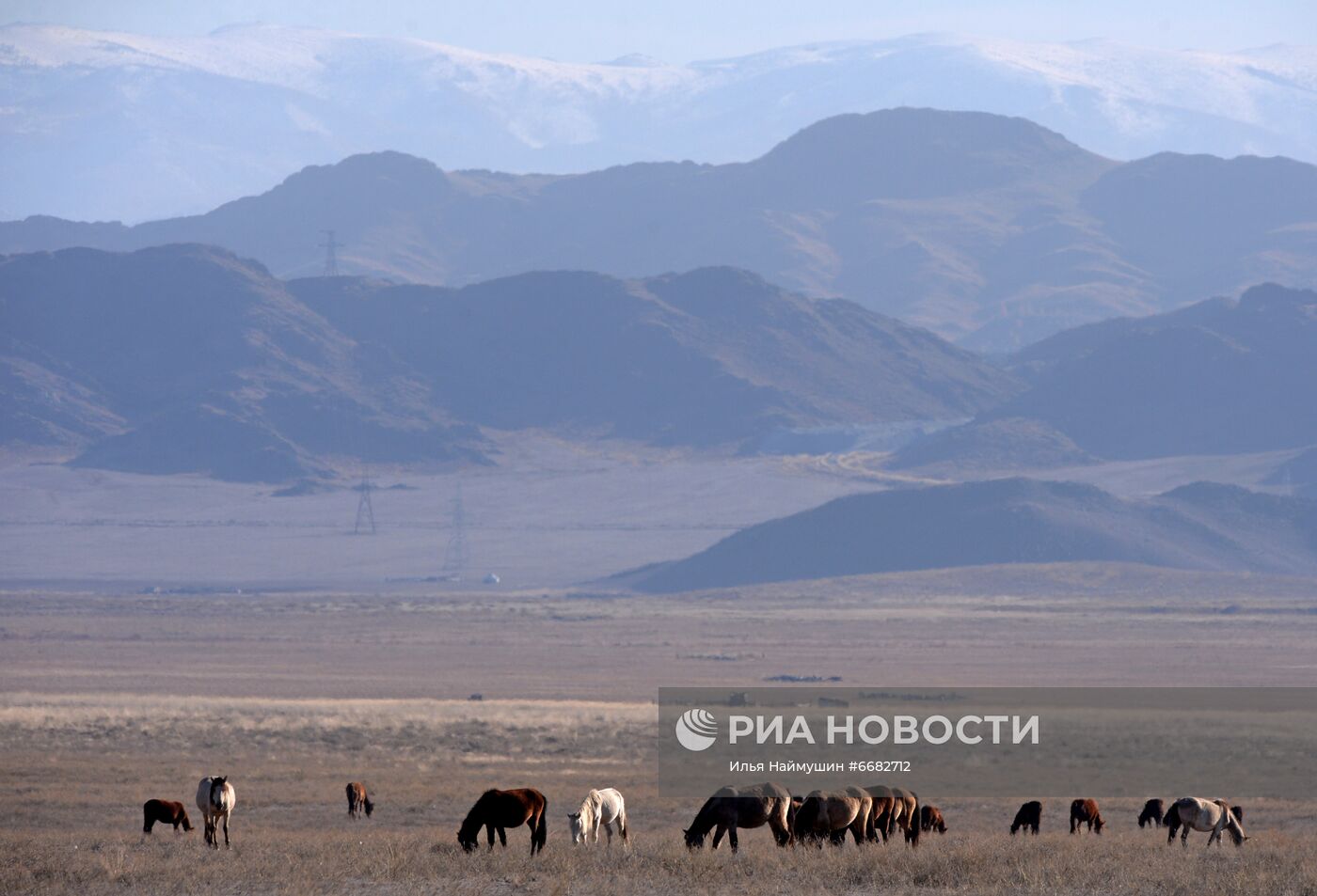 Горные плато Западной Тывы