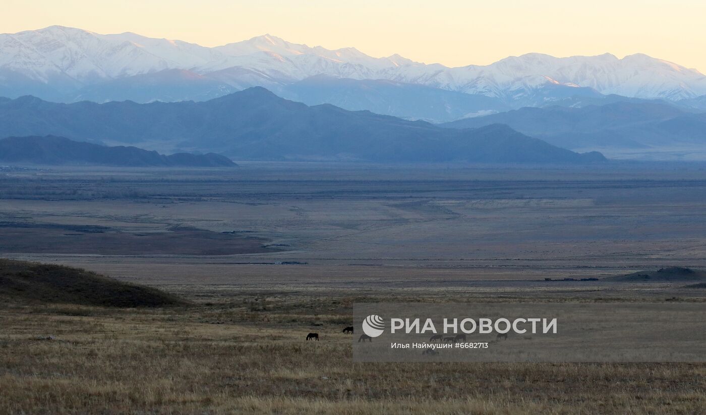 Горные плато Западной Тывы