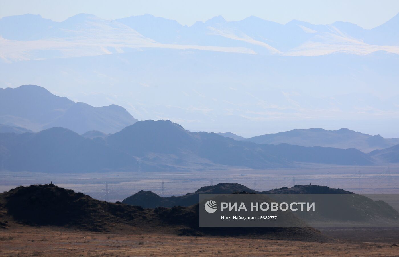 Горные плато Западной Тывы