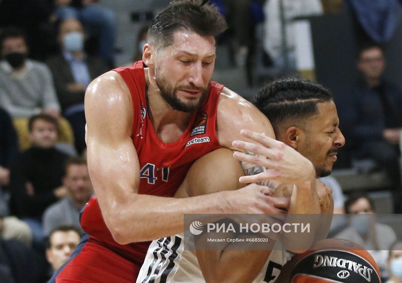 Баскетбол. Евролига. Матч АСВЕЛ - ЦСКА