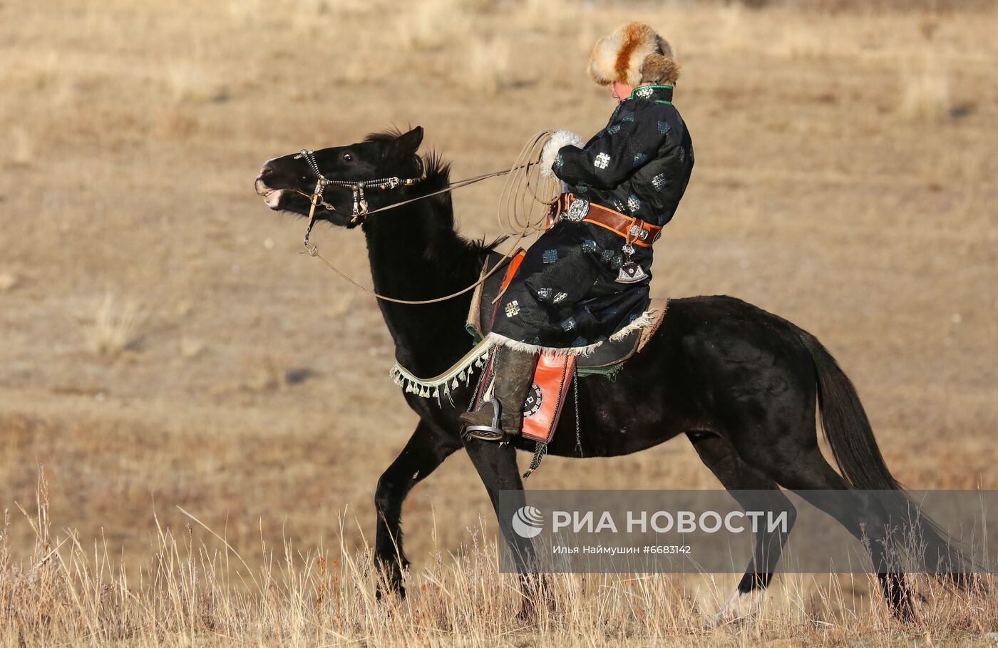 Чабанская стоянка в горах Тывы