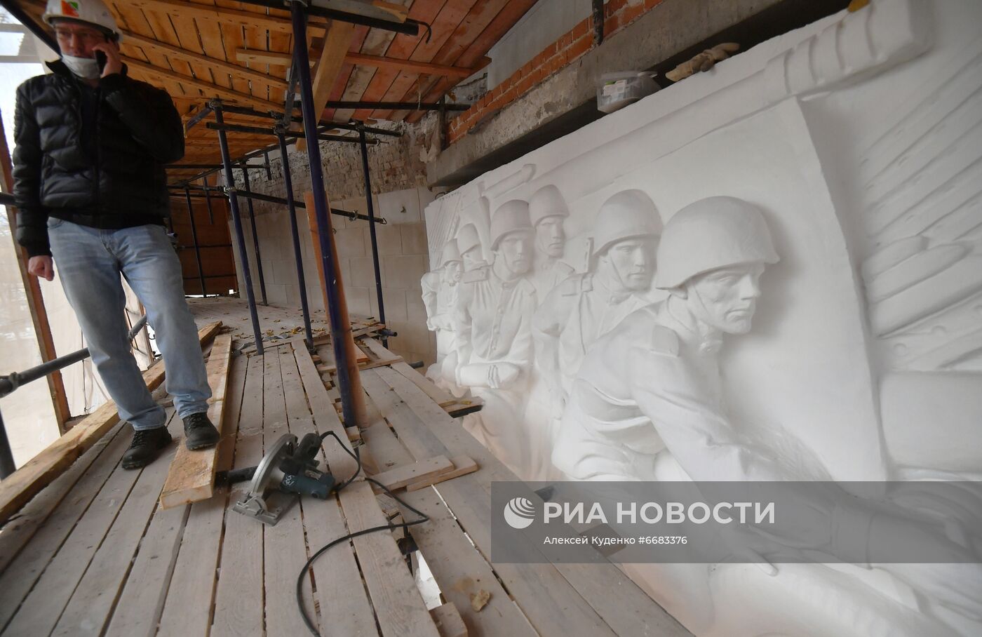 Реставрация павильона "Радиоэлектроника и связь" на ВДНХ