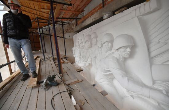 Реставрация павильона "Радиоэлектроника и связь" на ВДНХ