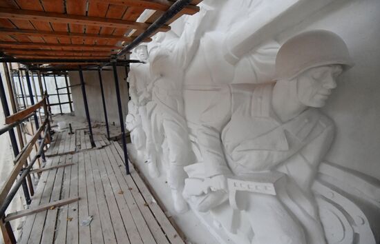 Реставрация павильона "Радиоэлектроника и связь" на ВДНХ