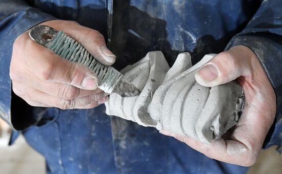 Реставрация павильона "Радиоэлектроника и связь" на ВДНХ