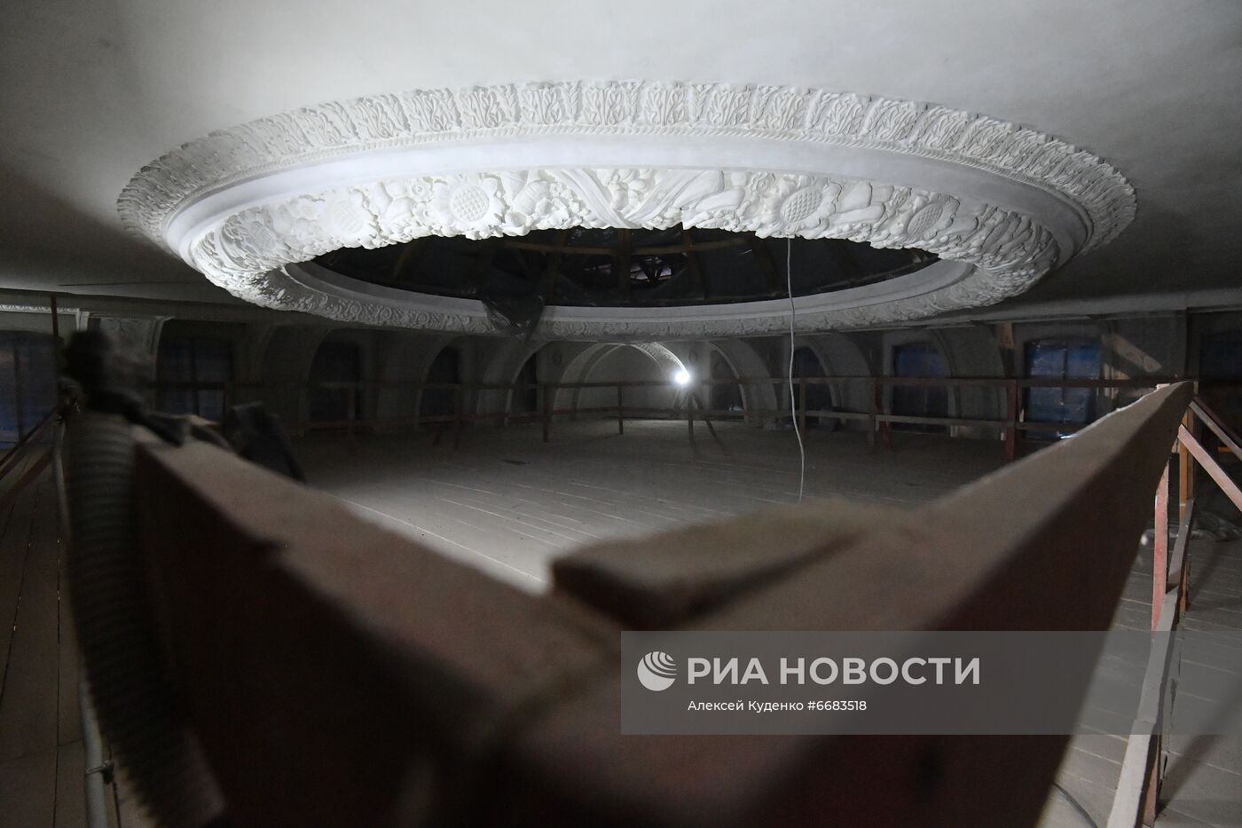 Реставрация павильона "Радиоэлектроника и связь" на ВДНХ