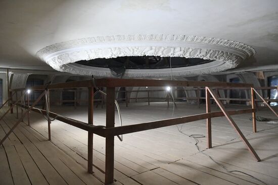 Реставрация павильона "Радиоэлектроника и связь" на ВДНХ