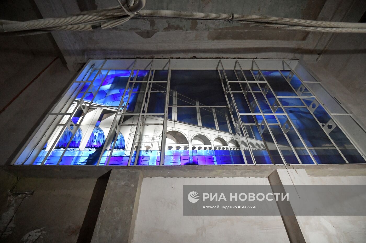 Реставрация павильона "Радиоэлектроника и связь" на ВДНХ