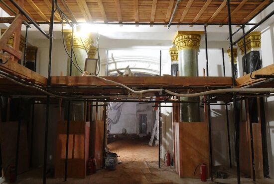 Реставрация павильона "Радиоэлектроника и связь" на ВДНХ