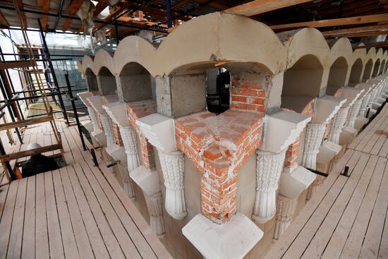 Реставрация павильона "Радиоэлектроника и связь" на ВДНХ