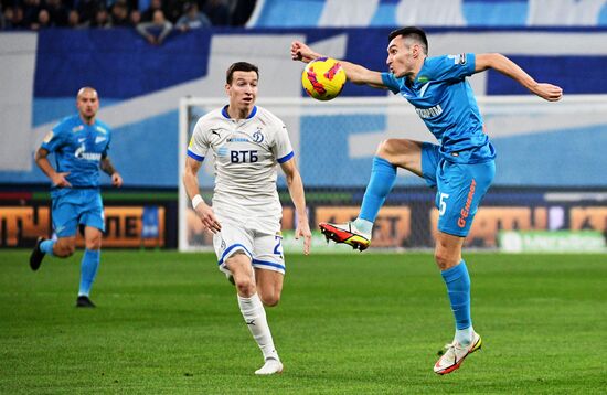 Футбол. РПЛ. Матч "Зенит" - "Динамо"