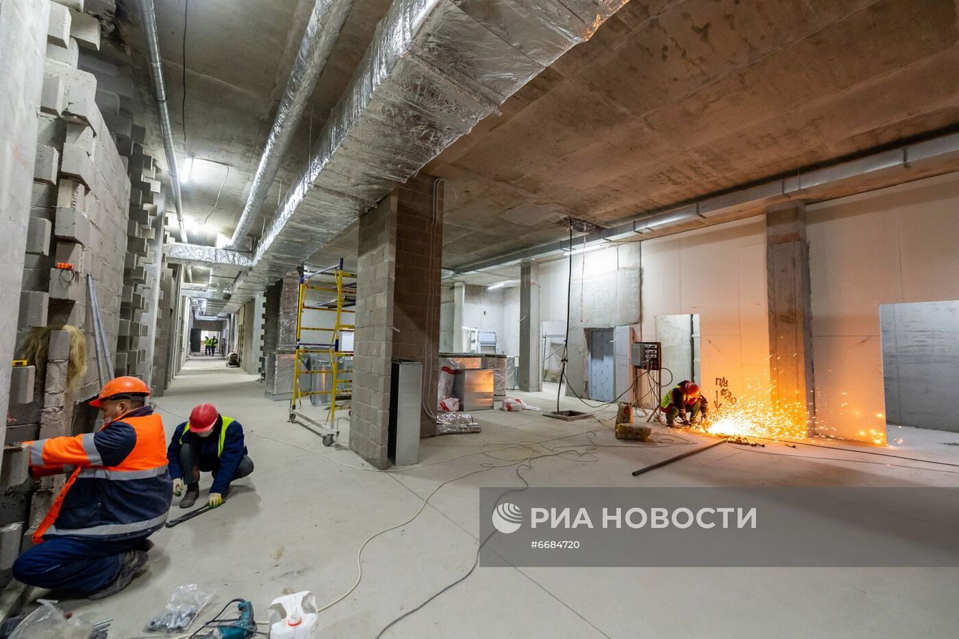 Строительство стационарного комплекса НИИ Склифосовского