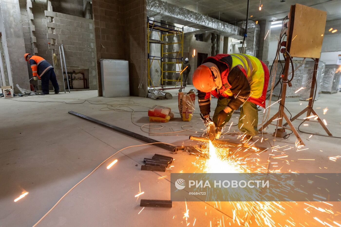 Строительство стационарного комплекса НИИ Склифосовского