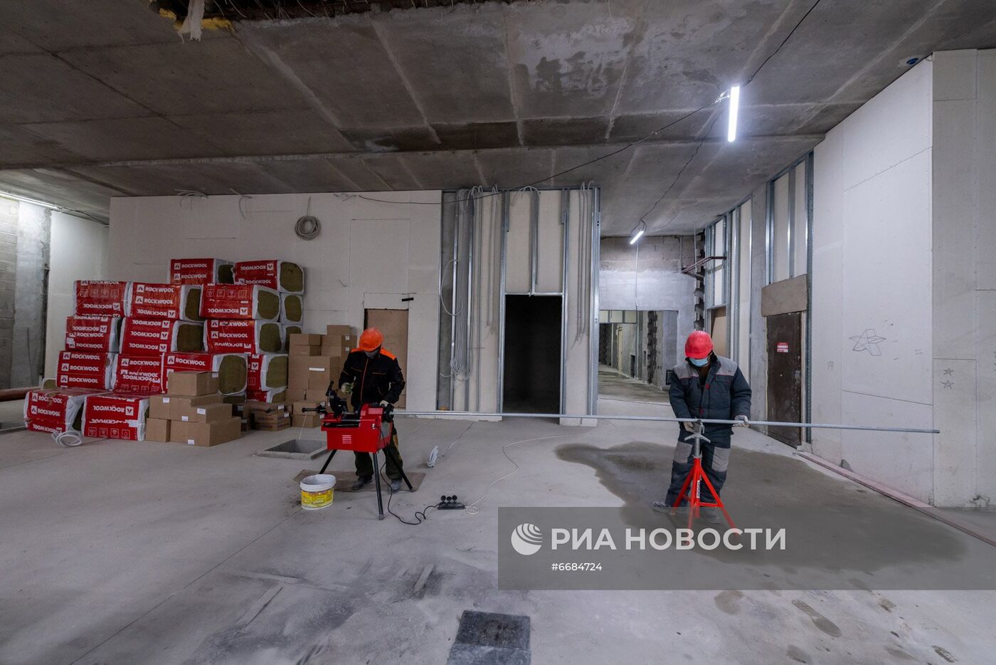 Строительство стационарного комплекса НИИ Склифосовского