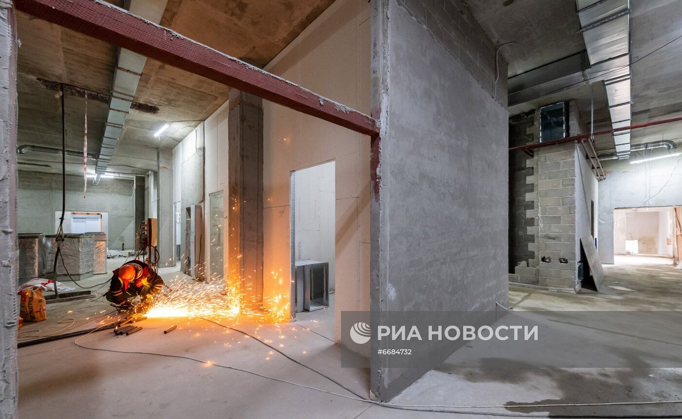 Строительство стационарного комплекса НИИ Склифосовского