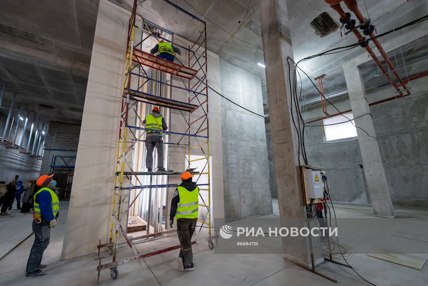 Строительство стационарного комплекса НИИ Склифосовского