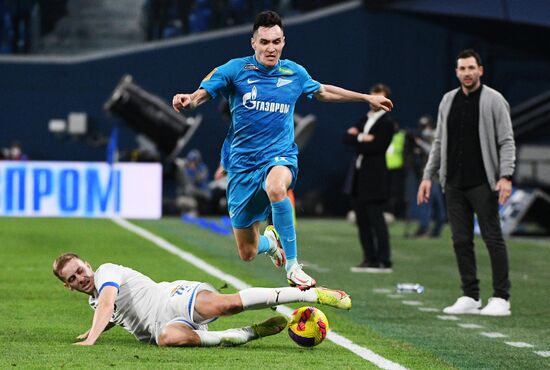 Футбол. РПЛ. Матч "Зенит" - "Динамо"