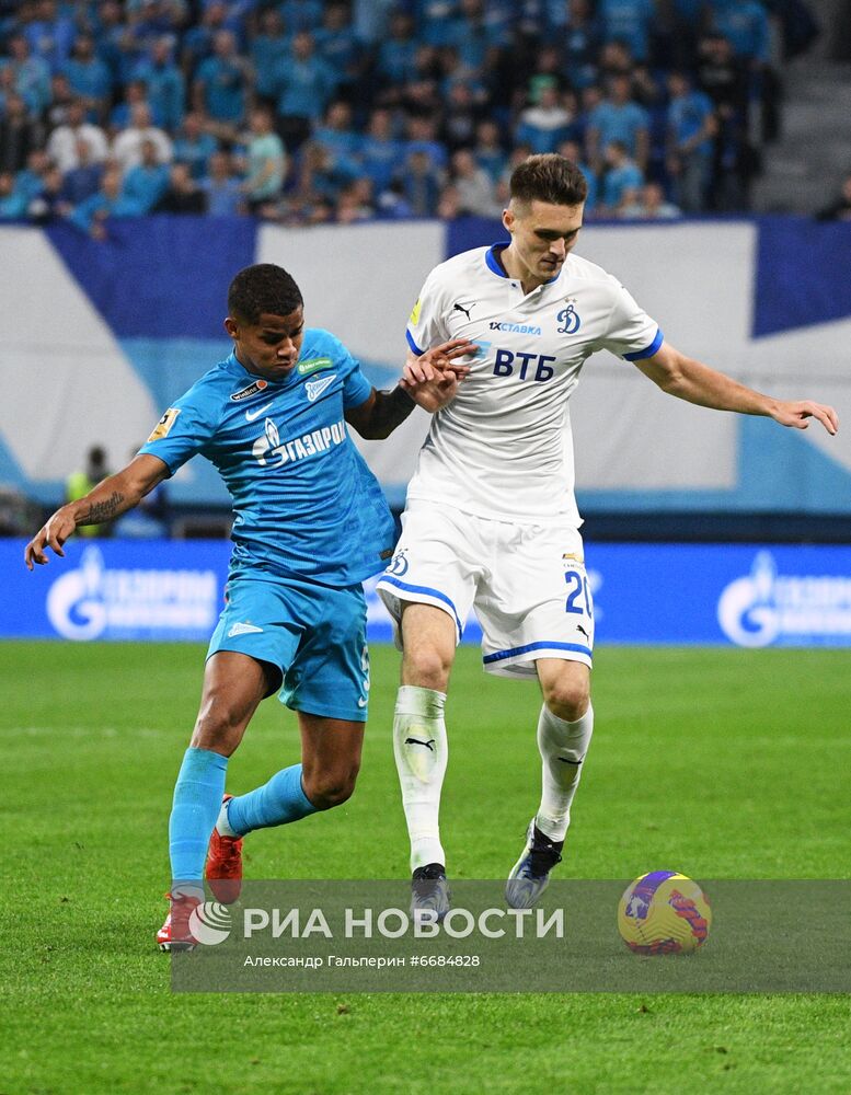 Футбол. РПЛ. Матч "Зенит" - "Динамо"