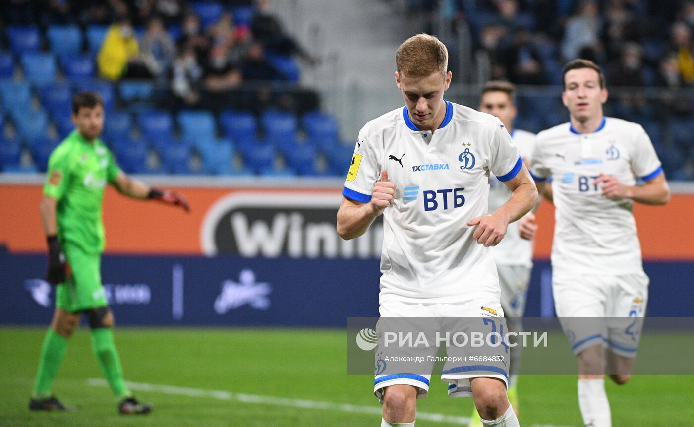 Футбол. РПЛ. Матч "Зенит" - "Динамо"