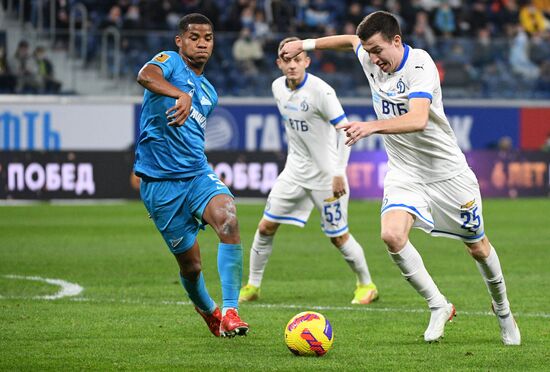 Футбол. РПЛ. Матч "Зенит" - "Динамо"