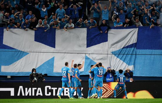 Футбол. РПЛ. Матч "Зенит" - "Динамо"