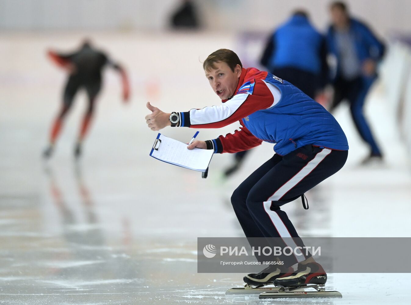 Конькобежный спорт. Чемпионат России