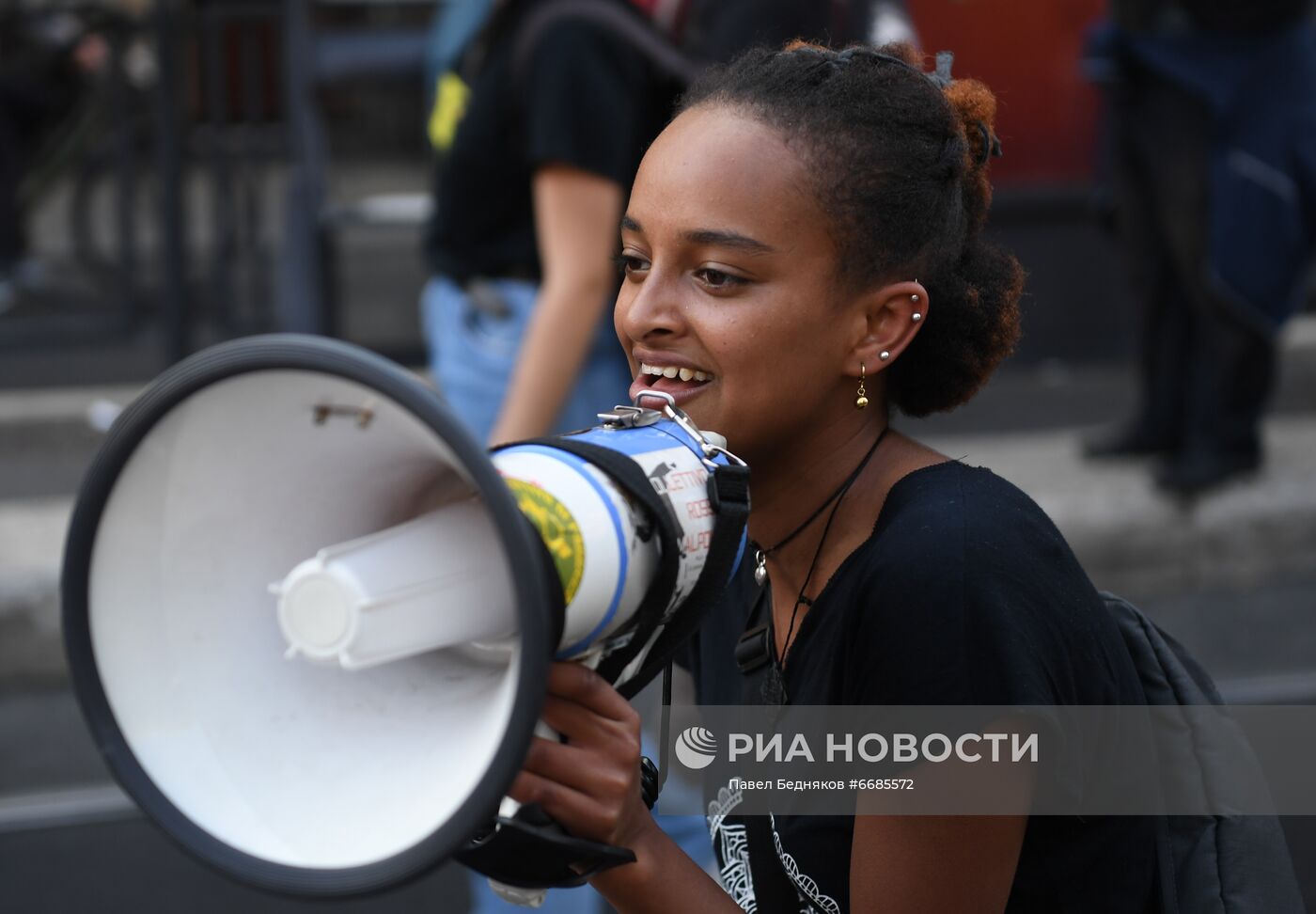 Акция протеста в Риме, приуроченная к саммиту G20