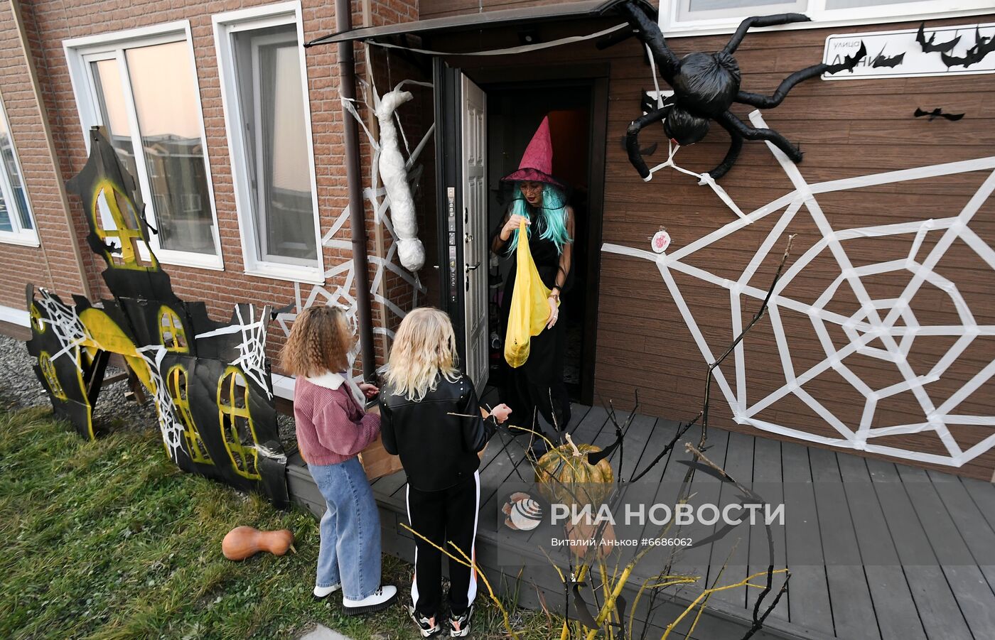 Празднование Хэллоуина в Приморье