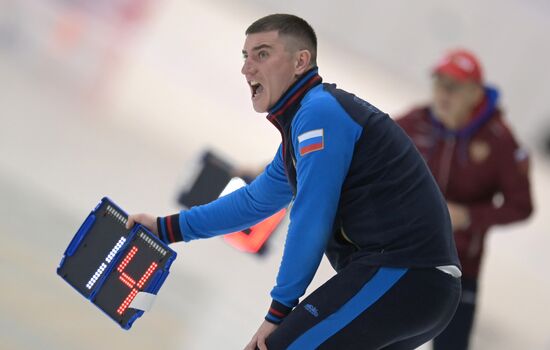 Конькобежный спорт. Чемпионат России