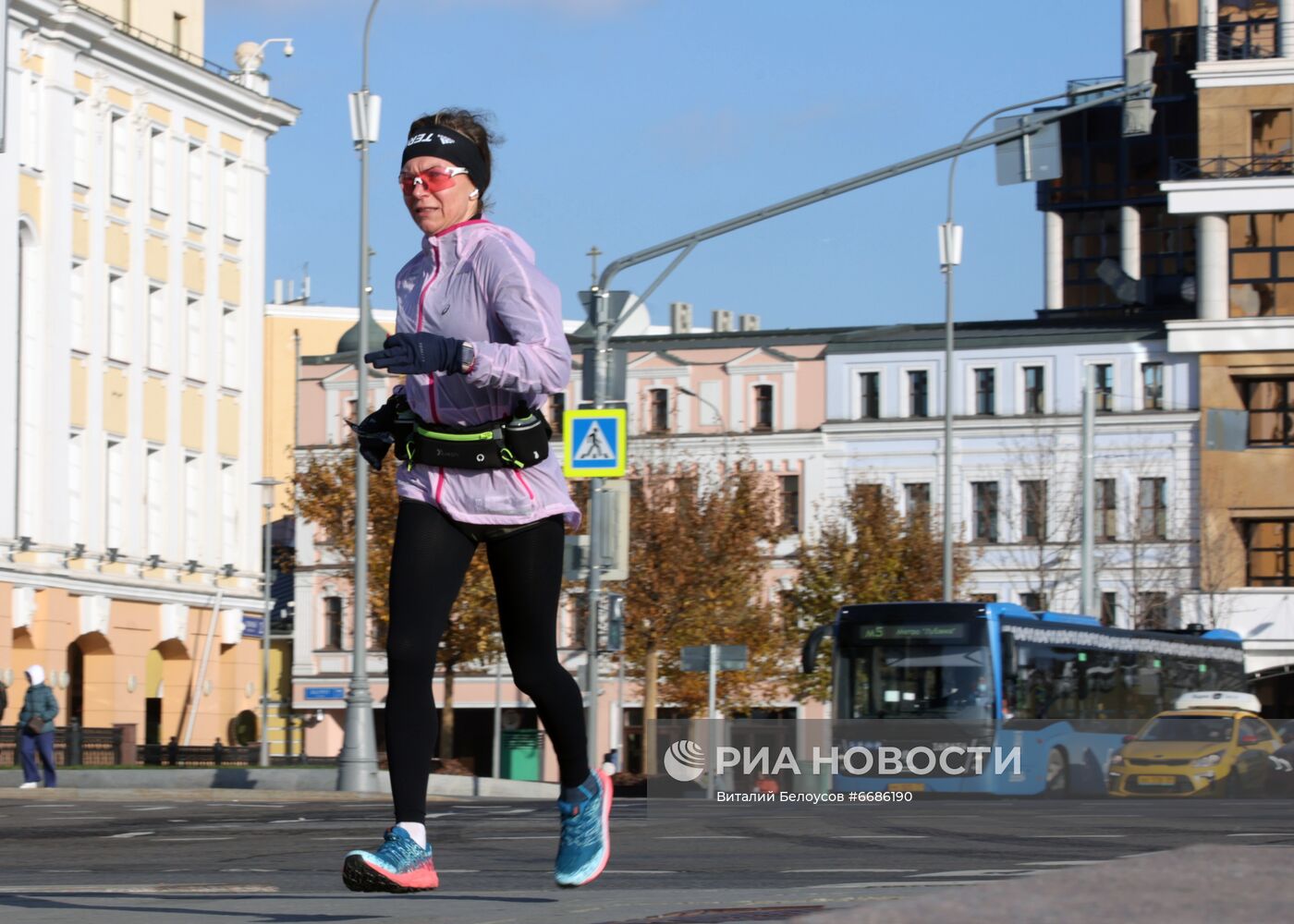 Москва в период нерабочих дней 