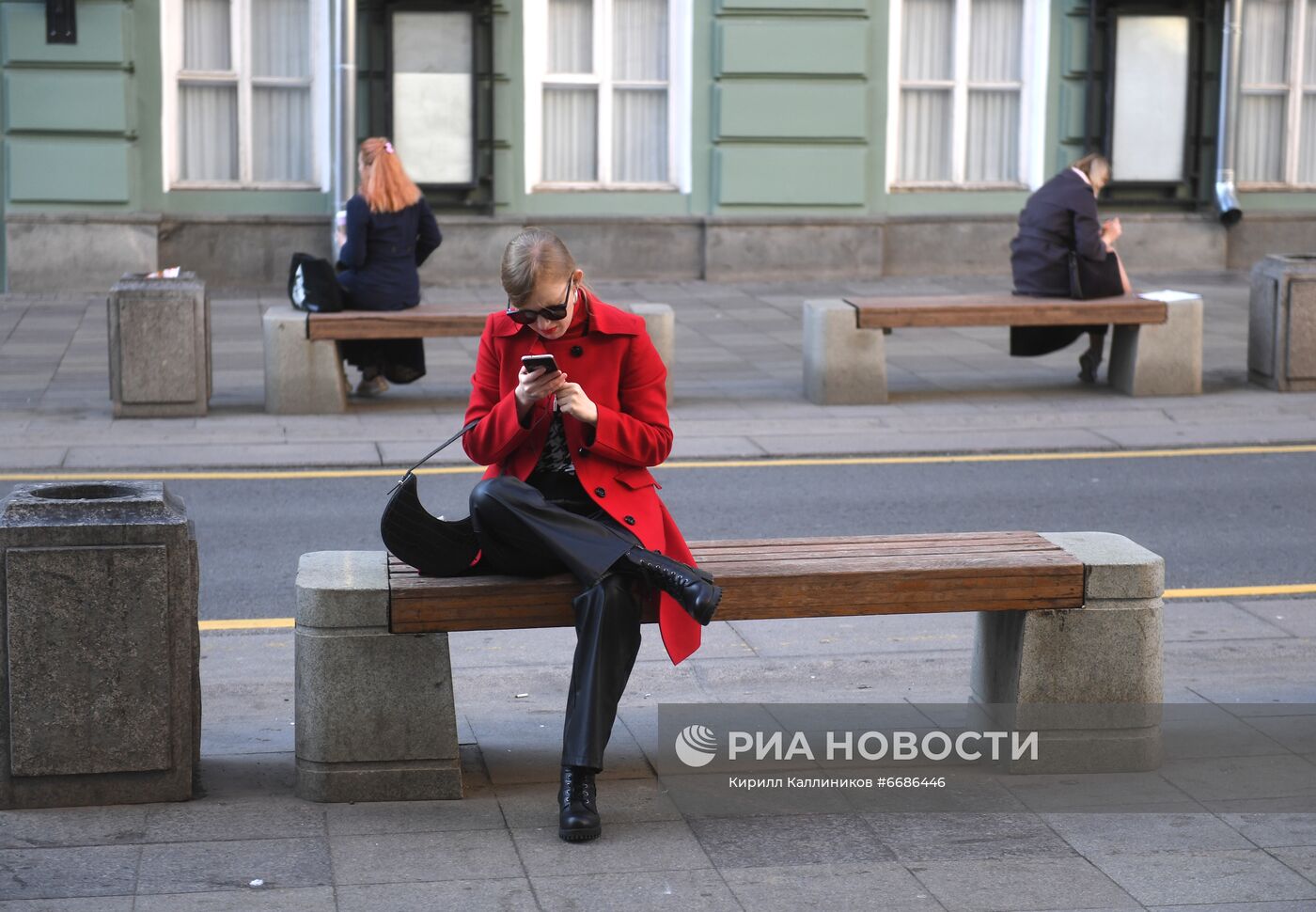 Москва в период нерабочих дней 