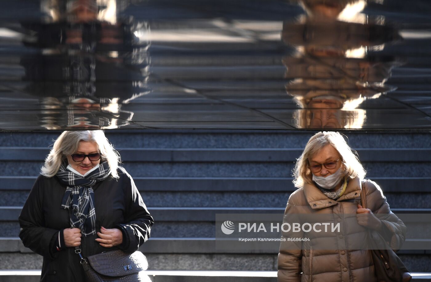 Москва в период нерабочих дней 