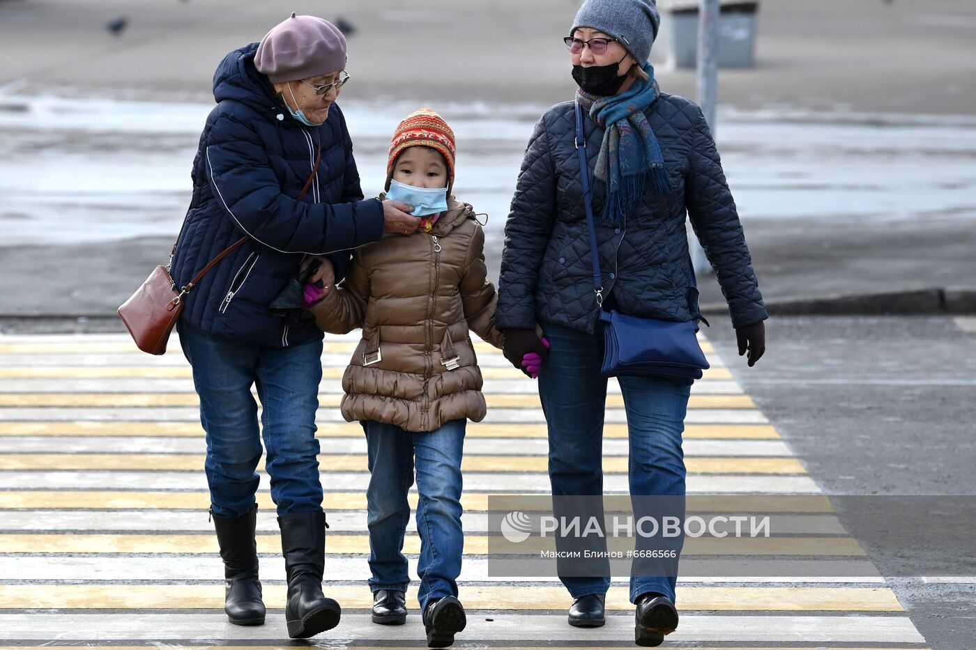 Москва в период нерабочих дней 