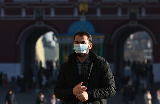 Москва в период нерабочих дней 